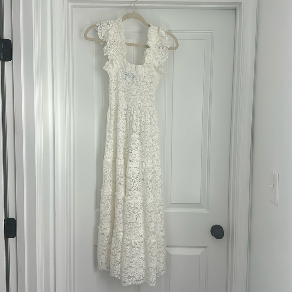 Hill house the collectors edition Ellie nap dress white lace